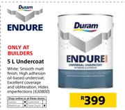 Duram Endure 5L Undecoat 