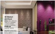 3D Wallart Art Panel-Per Pack