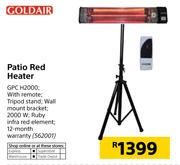 Goldair Patio Red Heater 