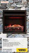 Megamasters Built-In Fireplace 