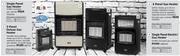 Alva 3-Panel Gas Heater 