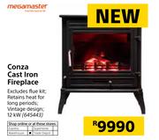 Megamaster Conzo Cast Iron Fireplace