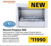 Megamaster Novent Fireplace 900