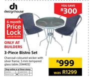 Designhouse 3-Piece Bistro Set