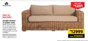 Designhouse Jungle Weave 3-Seat Sofa