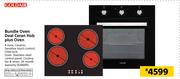 Goldair Bundle Oven Deal Ceran Hob Plus Oven