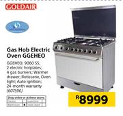 Goldair Gas Hob Electric Oven GGEHEO