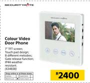Security Mate Colour Video Door Phone