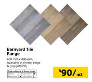 Barnyard Tile Range-Per Sqm