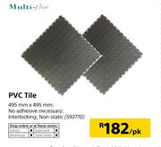 Multi Flor PVC Tile-Per PK
