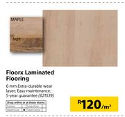Floorx Laminated Flooring-Per Sqm