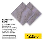 Lapatto Tile Range-Per Sqm