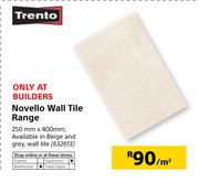 Trento Novello Wall Tile Range-Per Sqm