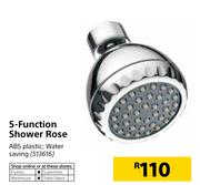 5 Function Shower Rose