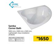 Sphinx Samba Corner Bath