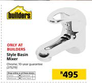 Style Basin Mixer 