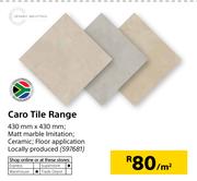 Caro Tile Range-Per Sqm