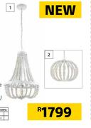 Eglo Barhill Pendant Beaded-420mm