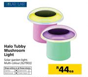 Solar Flair Halo Tubby Mushroom Light-Each