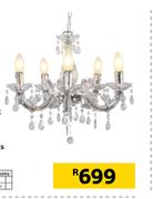 Eurolux Odile Chandelier 5 Light