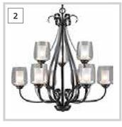 Radiant 9 Lights Chandelier