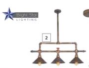 Bright Star 3 Light Pendant