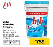 Hth 25Kg Granular + Chlorine