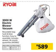 Ryobi 3000W Electric Blower Vacuum
