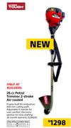 Hyper Tough 26cc Petrol Trimmer 2-Stroke Air-Cooled