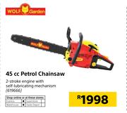 Wolf Garden 45cc Petrol Chainsaw