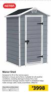 Keter Manor Shed 
