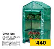 Grow Tent 3 Tier 69cm x 49cm x 126cm