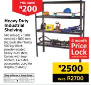 Heavy Duty Industrial Shelving 