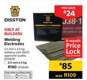 Disston Welding Electrodes 3.5mm-5Kg