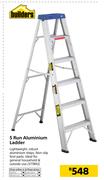 5 Run Aluminium Ladder 