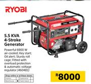 Ryobi 5.5KVA 4-Stroke Generator