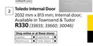 Swartland Toledo Internal Door
