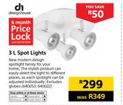 Designhouse 3L Spot Lights