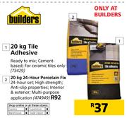 Builders 20Kg Tile Adhesive 