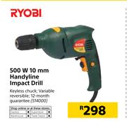 Ryobi 500W 10mm Handyline Impact Drill