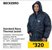 Beckzero Standard Navy Thermal Jacket