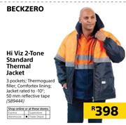 Beckzero Hi Viz 2-Tone Standard Thermal Jacket