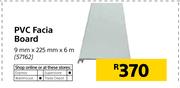 PVC Facia Board 9mm x 225mm x 6m