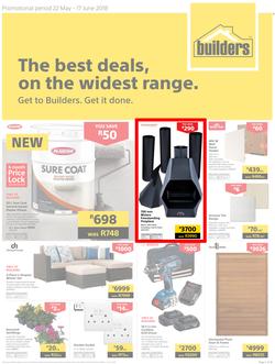 Builders Eastern Cape : The Best Deals On The Widest Range (22 May - 17 June 2018), page 1