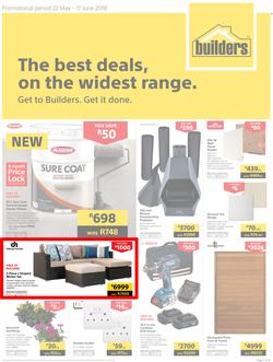 Builders Eastern Cape : The Best Deals On The Widest Range (22 May - 17 June 2018), page 1