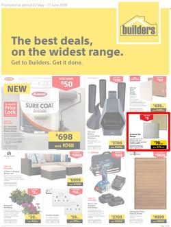 Builders Eastern Cape : The Best Deals On The Widest Range (22 May - 17 June 2018), page 1
