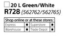 Duram Weather Roof In Green/White-20Ltr