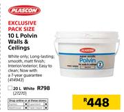 Plascon Polvin Walls & Ceilings-10Ltr