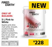 Fired Earth Pink To White-5Ltr