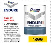 Duram Endure 5Ltr Undercoat